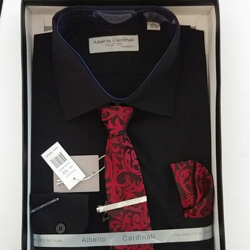 Mens shirt & Tie set